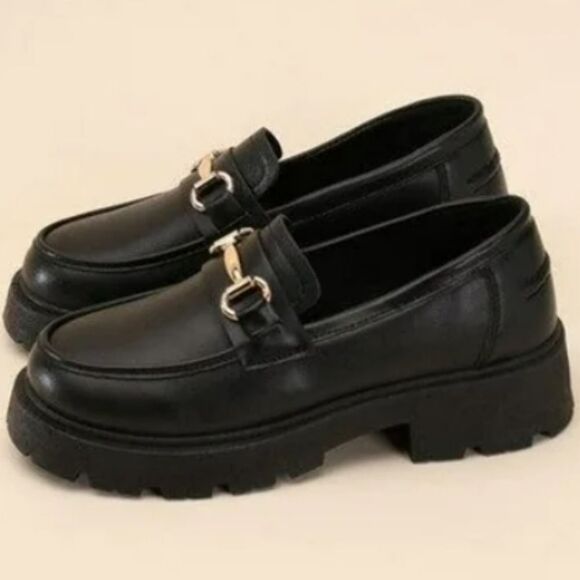 BRAN NEW OSOS DESIGN  WOMEN'S LUG SOLE LOAFER WITH HORSEBIT - Picture 4 of 16